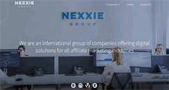 Desktop Screenshot of nexxie.com