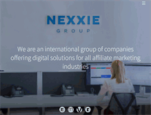 Tablet Screenshot of nexxie.com
